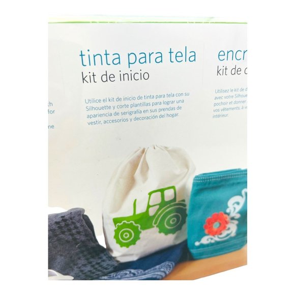 Fabric Ink Starter Kit by Silhouette New In Box Sealed - Picture 7 of 8